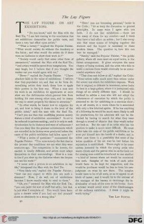 The lay figure: on art exhibitions