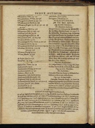 Errata oculo fugitivo animadversa.