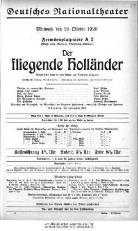 Der fliegende Holländer