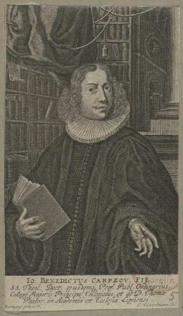 Bildnis des Io. Benedictus Carpzov