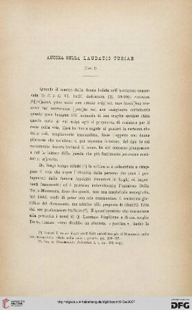 43.1915: Ancora sulla laudatio Turiae