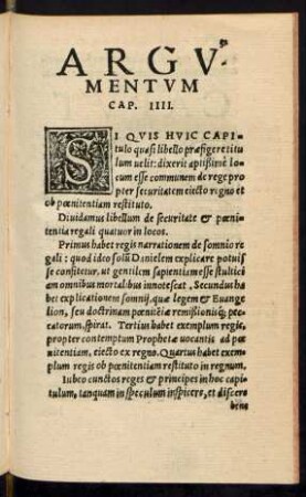 Argumentum Cap. IIII.