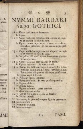 Nummi Barbari vulgo Gothici.