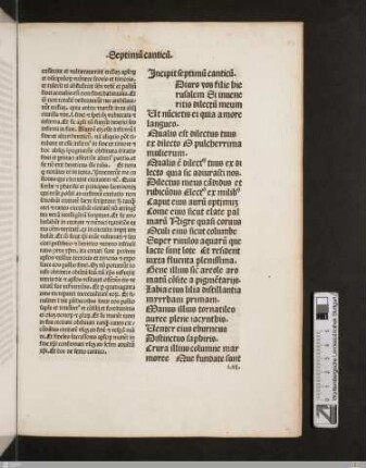 Septimum canticum