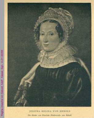Porträt von Regina Josepha von Siebold