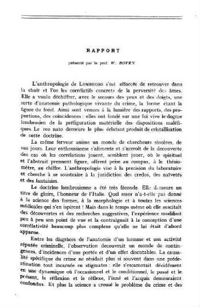 73-78, Rapport