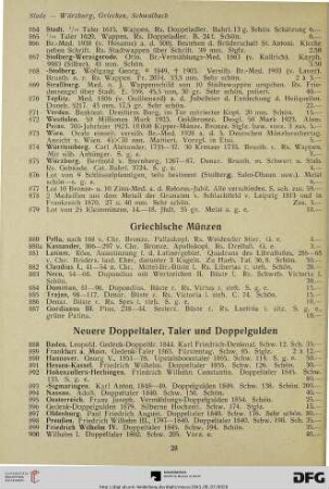 Griechische Münzen (Nr. 880-887)
