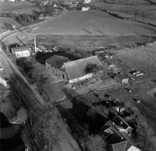 Kerzenfabrik Jürgensen (Oetjendorfer Landstraße 40): Luftbild