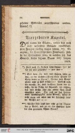 Vierzehntes Kapitel