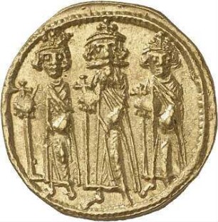 Byzanz: Heraclius I., Heraclius Constantinus und Heraclonas