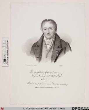 Bildnis Gottfried Wilhelm Hermann