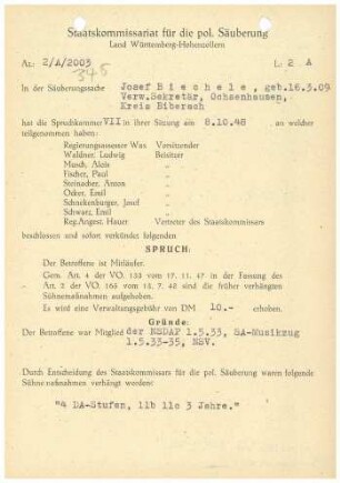 Biechele, Josef