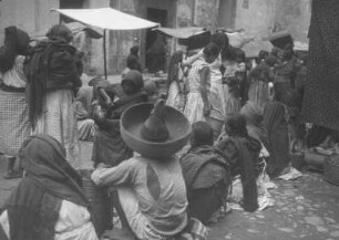 Marktszene : Auf dem Markt in Oaxaca de Juárez