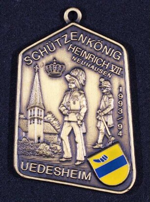 Orden Schützenkönig Neuss-Uedesheim 1993/94 Heinrich Neuhausen