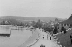 Freibad Brunn : Blick über das Freibad in Brunn