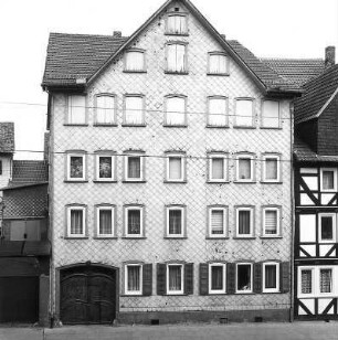 und Hintergebäude; Eschwege, Brückenstraße 28, Mangelgasse