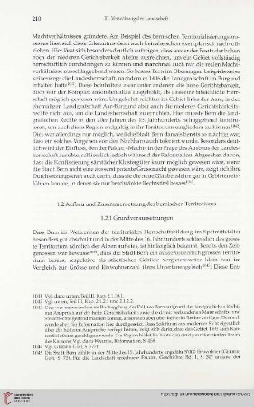 1.2 Aufbau und Zusammensetzung des bernischen Territoriums