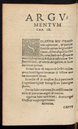 Argumentum Cap. IX.