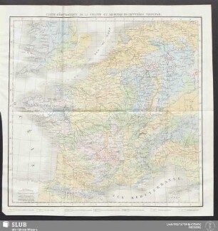 Carte géognostique de la France et de quelques contrées voisines