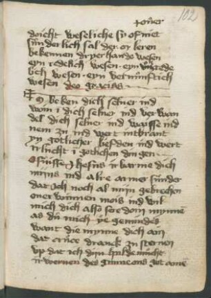Spruch und Gebet