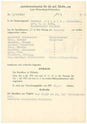 Geigle, Hermann