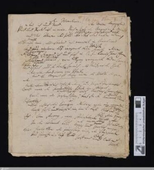 Der Wanderer - 1. Fassung : [StA 1,206/512]
