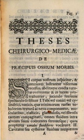 Tentamen chirurgico-medicum de ... ossium morbis