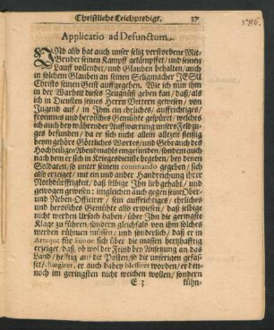 Applicatio ad Defunctum.