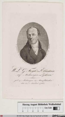 Bildnis Wilhelm Ludwig Gottlob Frhr. von Eberstein