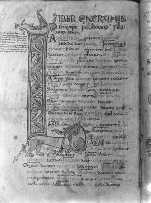 Evangeliar, fol 30 v