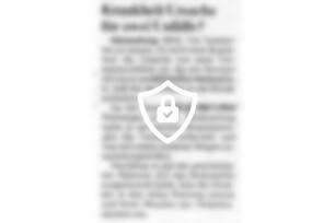 Krankheit Ursache für zwei Unfälle?
