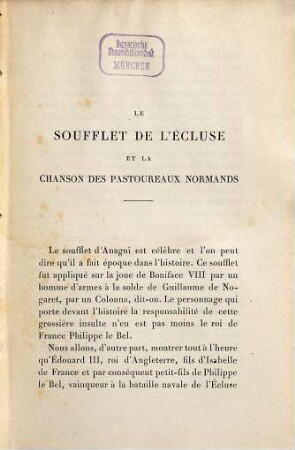 La France pendant la Guerre de Cent Ans : episodes historiques et vie privée aux 14e et 15e siècles, 2