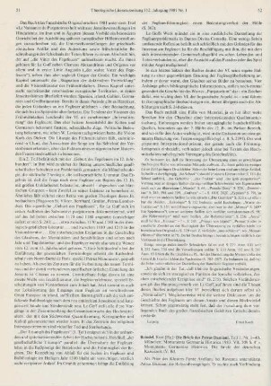 52-53 [Rezension] Petrus Damiani, Die Briefe des Petrus Damiani