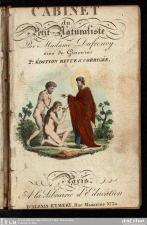 Le cabinet du petit naturaliste : ornée de jolies gravures