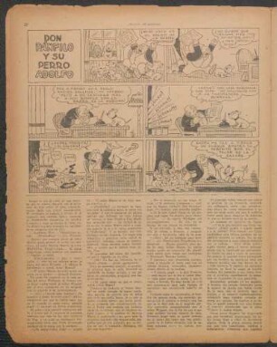Don Pánfilo y su perro Adolfo [Cómic]