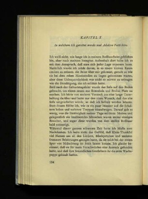 Kapitel X In welchem ich gerettet werde und Adelina Patti höre
