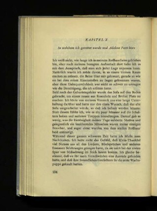 Kapitel X In welchem ich gerettet werde und Adelina Patti höre