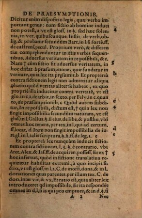 Tractatus de praesumptionibus