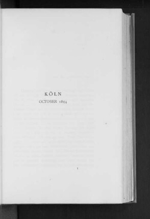 Köln October 1894
