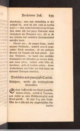 Das sieben und zwanzigste Capitel. Gefahren, welche alle vorhergehende übertreffen.