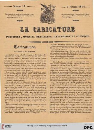 Numéro 14 (3 Février 1831)