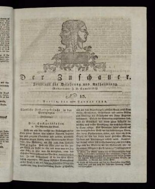 No. 13 - 29. Januar 1822