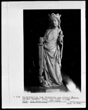 Hl. Katharina vom Hochaltar des Kölner Domes