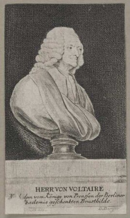 Bildnis des Voltaire