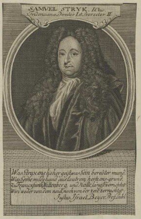 Bildnis des Samvel Stryk