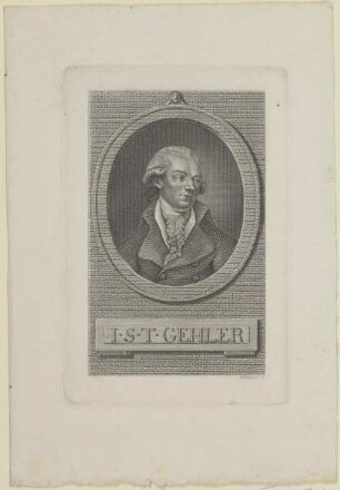Bildnis des I. S. T. Gehler