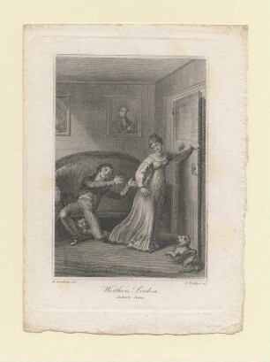 "Werthers Leiden. Siebente Szene": Liebesszene nach der Lektüre des "Ossian"