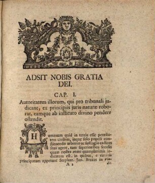 Diss. iur. de extrema provocatione ad constantissimum atque innocentissimum tribunal Jesu Christi in causis civilibus atque criminalibus, Von der Fürladung vor Gottes Gericht in Bürger- und Peinlichen Sachen