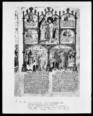 Biblia Pauperum aus Salzburg — ---, Folio 5recto