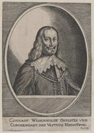 Bildnis des Conradt Widerholdt